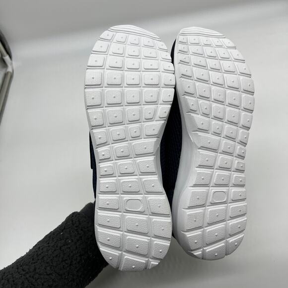 Womens Shoes Flat Slip On Closed Toe Snecker Blue Navy Size 8US - Picture 6 of 10